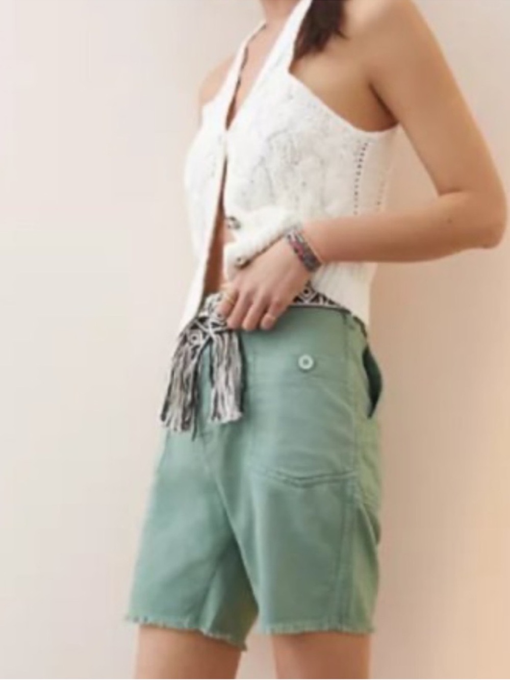 Anthropologie Shorts PILCRO SLOUCHY SURPLUS Pockets
Cotton Fray High Rise 30